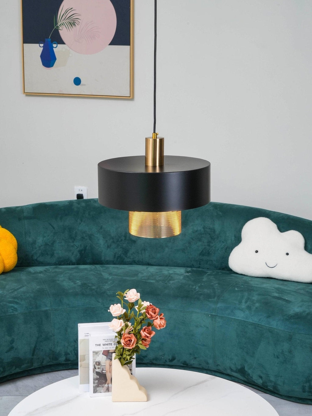Merovan Iron Pendant Lamp-Moonnatur