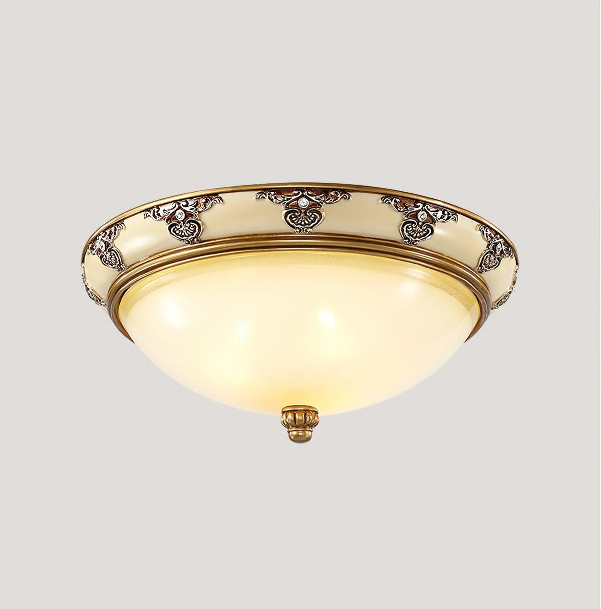 Lisandra Glass Ceiling Light-Moonnatur