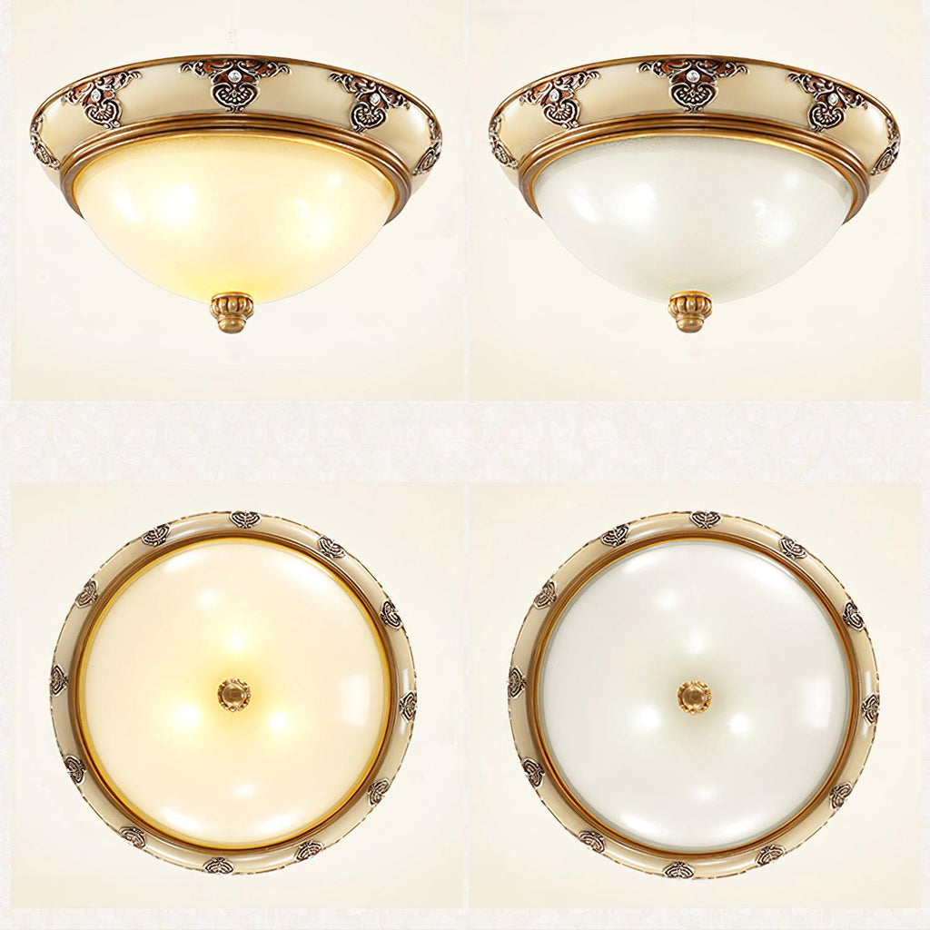 Lisandra Glass Ceiling Light-Moonnatur