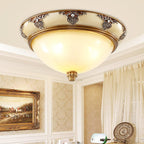 Lisandra Glass Ceiling Light-Moonnatur