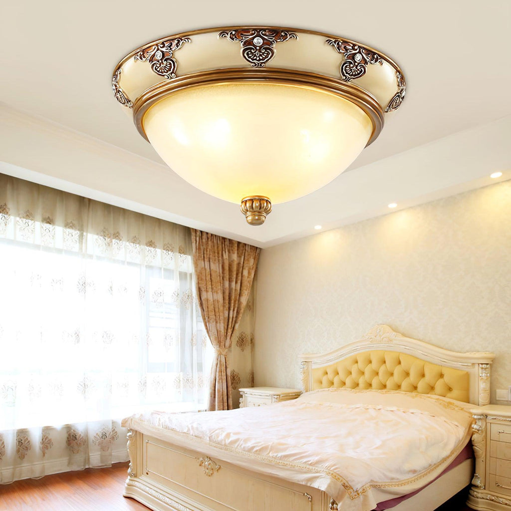 Lisandra Glass Ceiling Light-Moonnatur