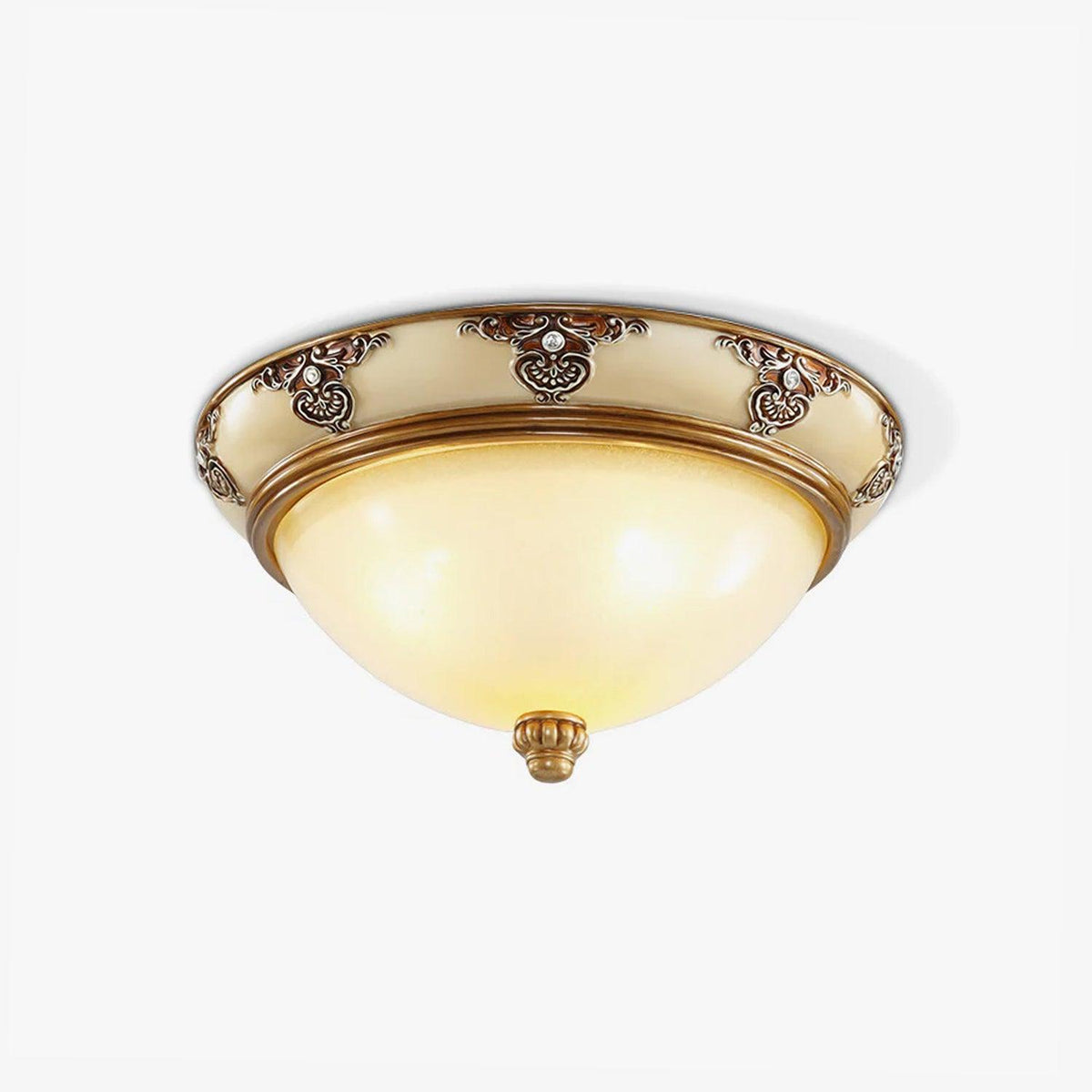 Lisandra Glass Ceiling Light-Moonnatur
