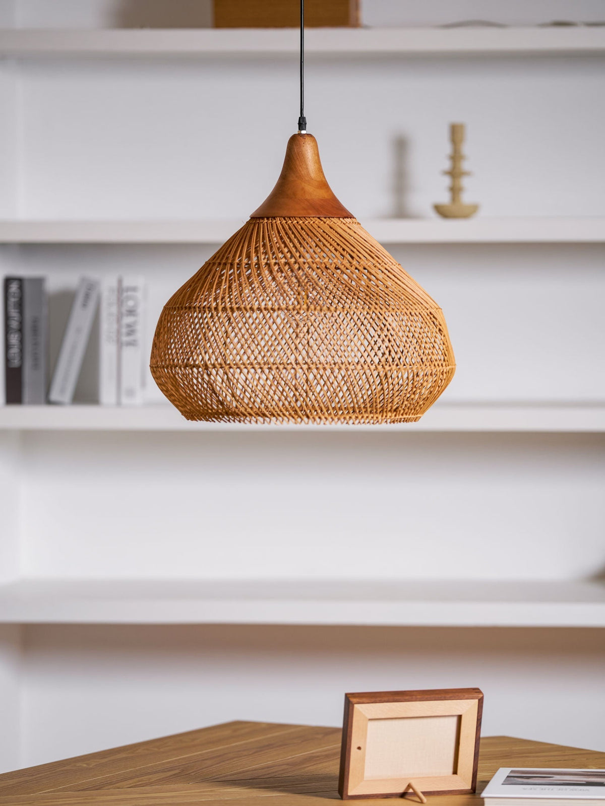 Ostrava Rattan Pendant Lamp-Moonnatur