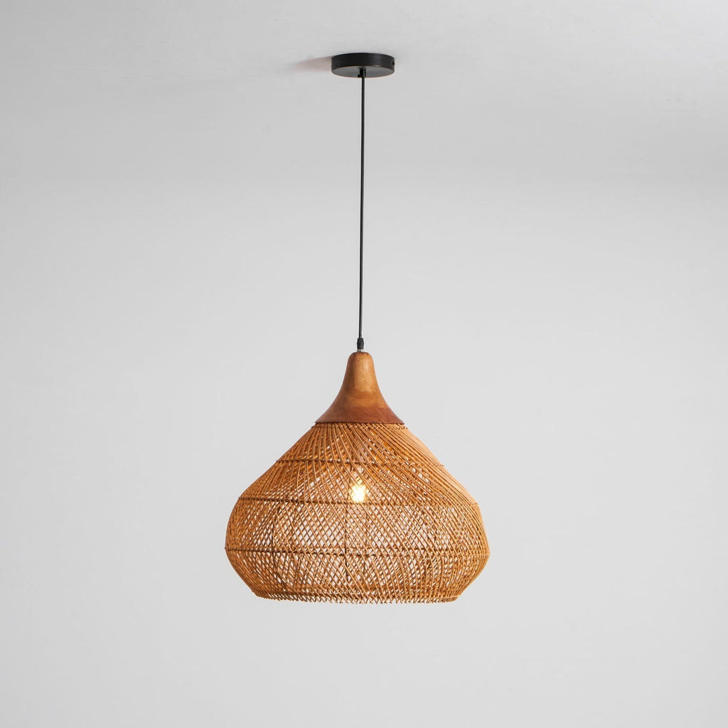 Ostrava Rattan Pendant Lamp-Moonnatur