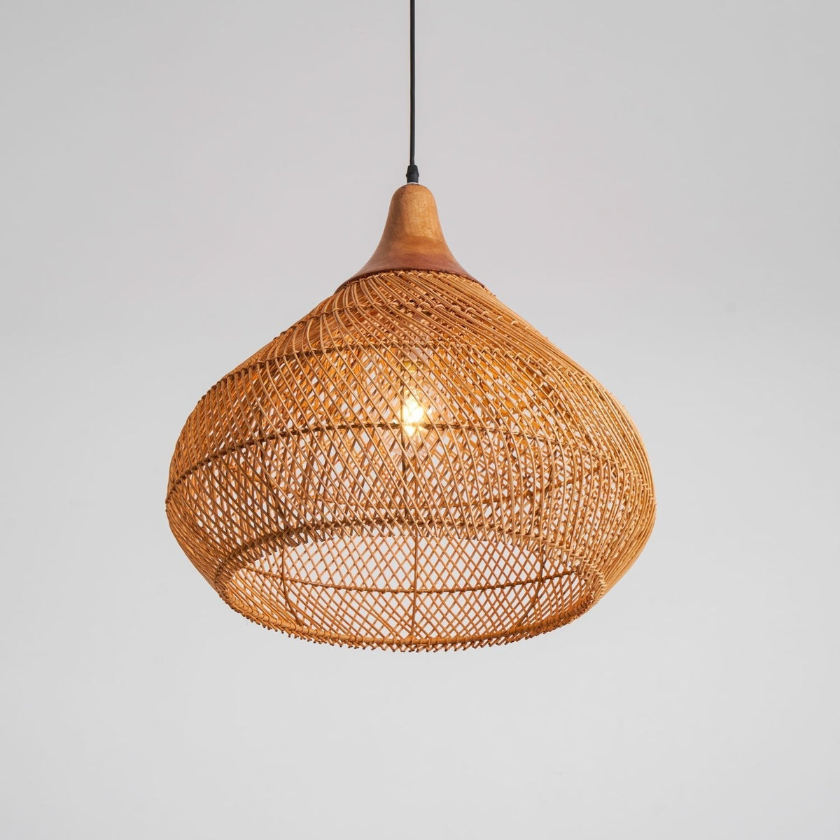 Ostrava Rattan Pendant Lamp-Moonnatur