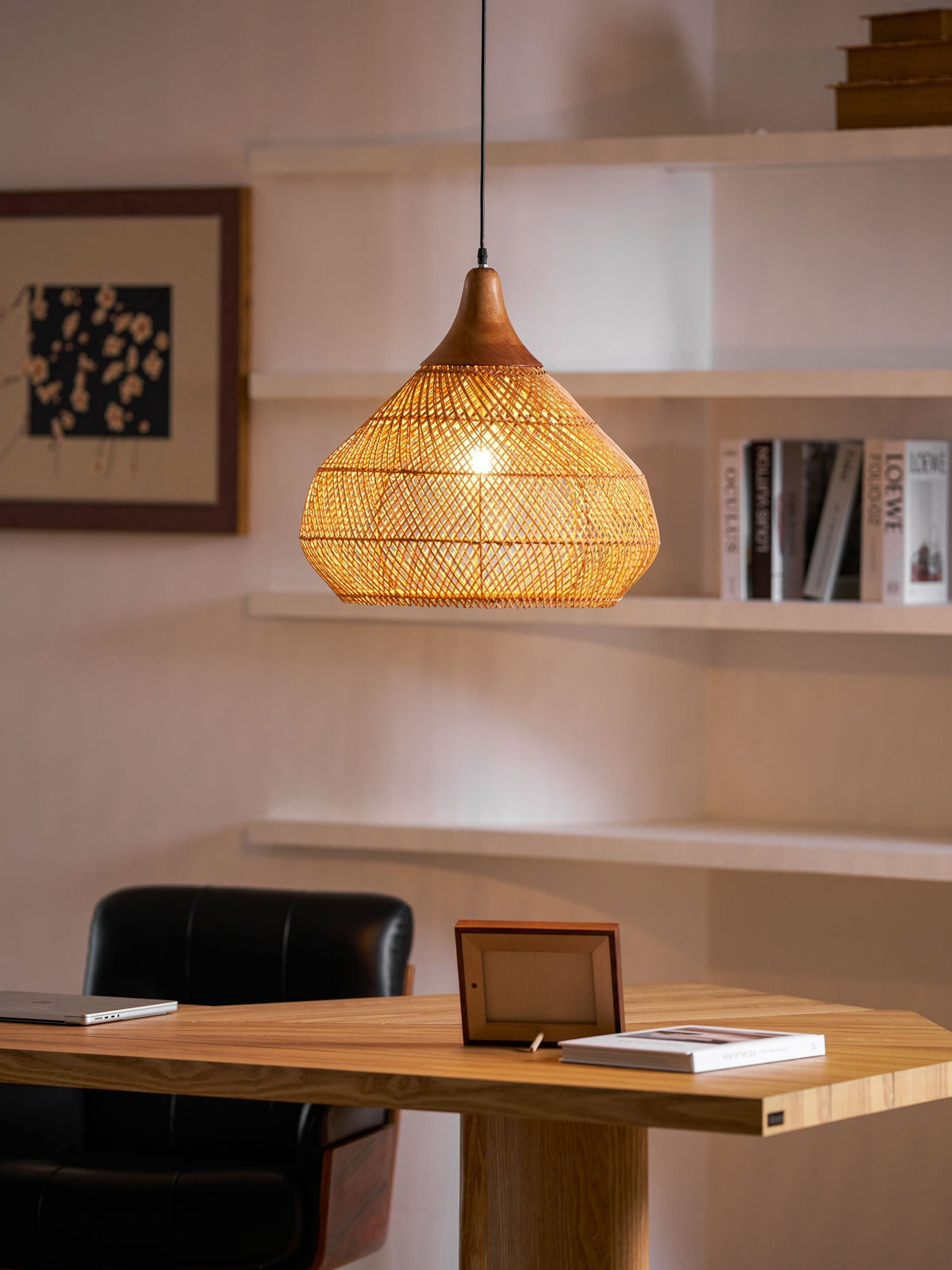 Ostrava Rattan Pendant Lamp-Moonnatur