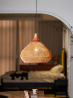 Ostrava Rattan Pendant Lamp-Moonnatur