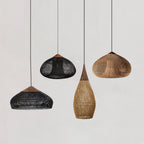Tardenrose Rattan Pendant Light-Moonnatur