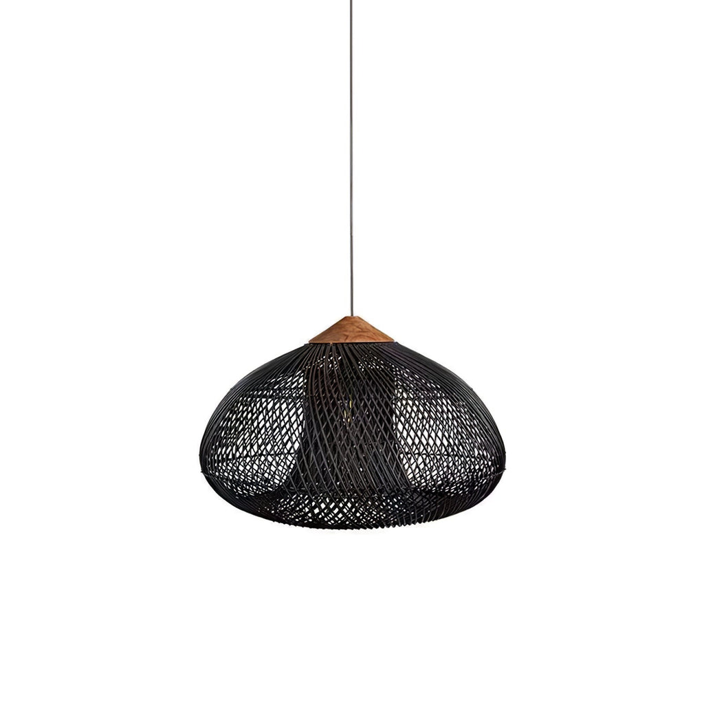 Tardenrose Rattan Pendant Light-Moonnatur
