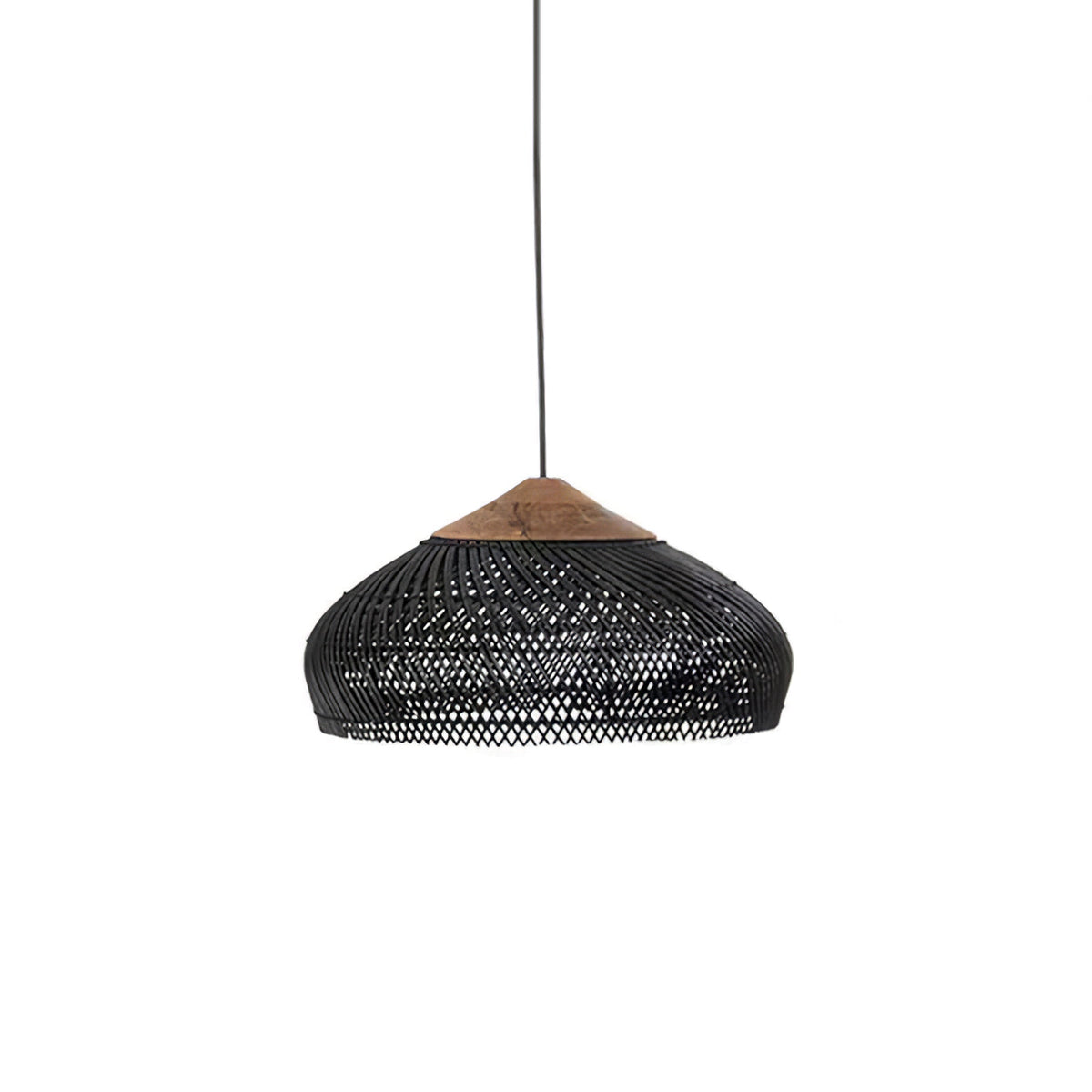 Tardenrose Rattan Pendant Light-Moonnatur