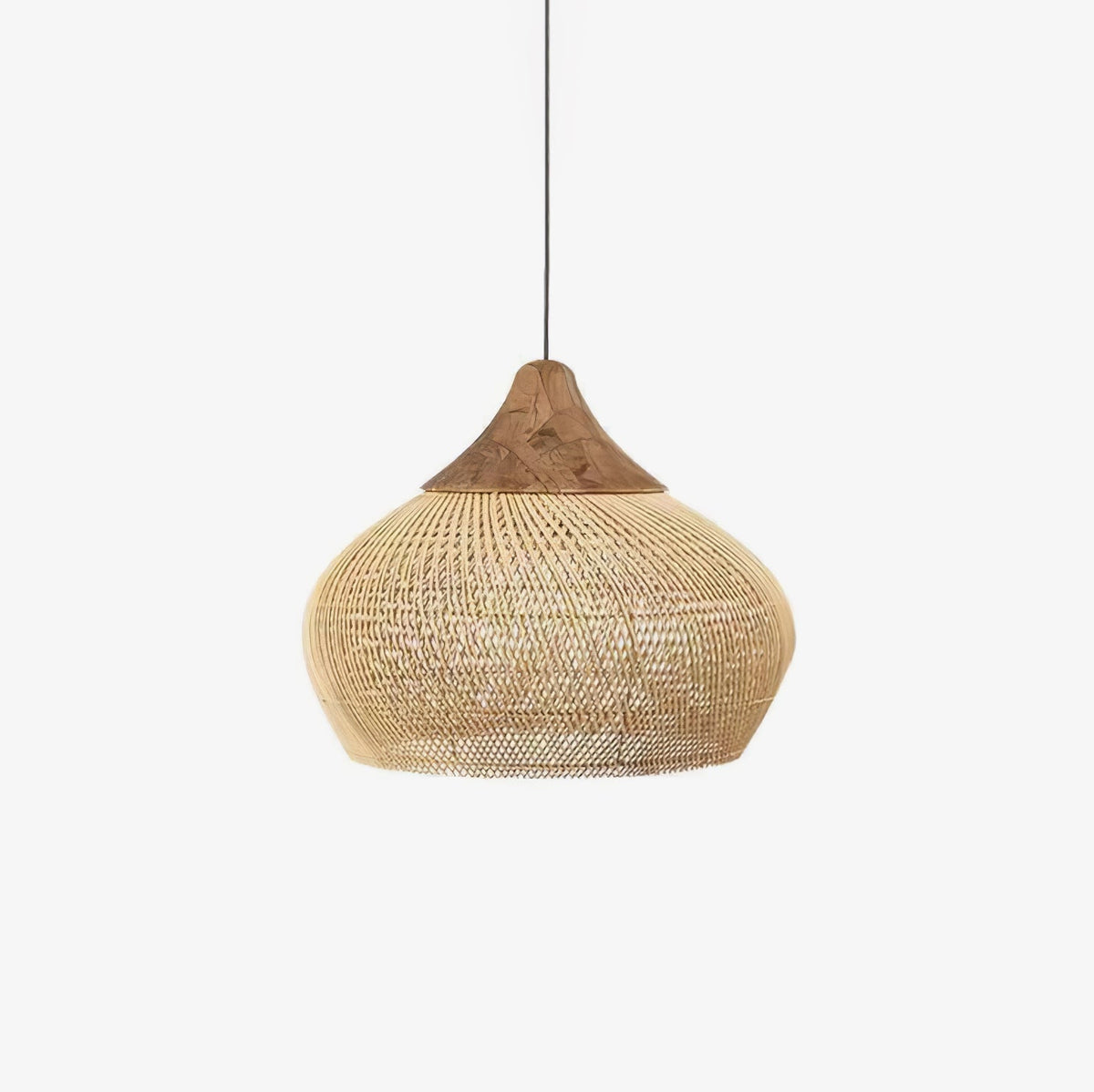 Tardenrose Rattan Pendant Light-Moonnatur