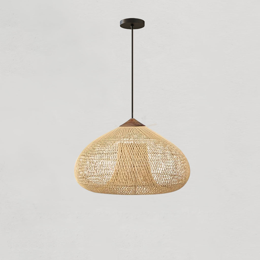 Tardenrose Rattan Pendant Light-Moonnatur