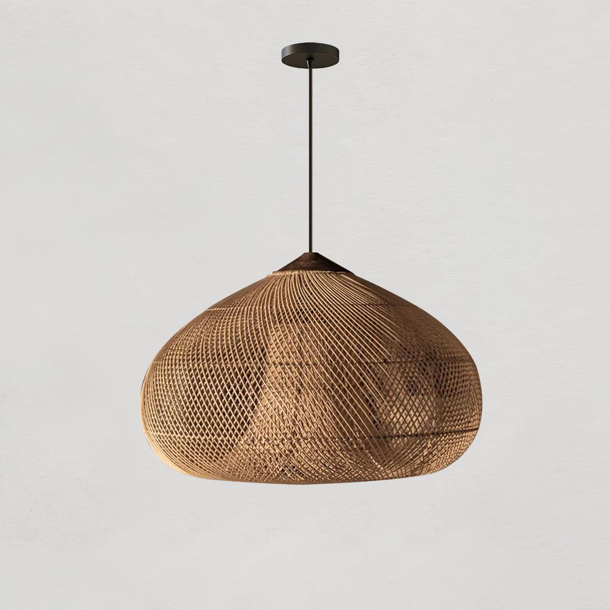 Tardenrose Rattan Pendant Light-Moonnatur