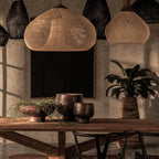 Tardenrose Rattan Pendant Light-Moonnatur