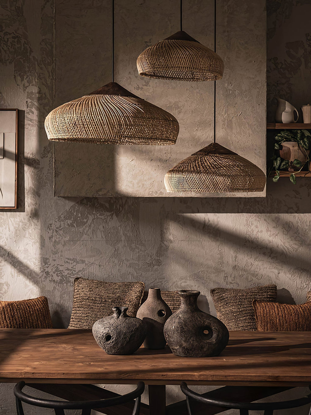 Ostrava Rattan Pendant Lamp-Moonnatur
