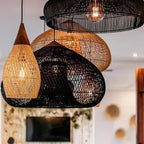 Tardenrose Rattan Pendant Light-Moonnatur