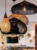 Ostrava Rattan Pendant Lamp-Moonnatur