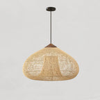 Tardenrose Rattan Pendant Light-Moonnatur
