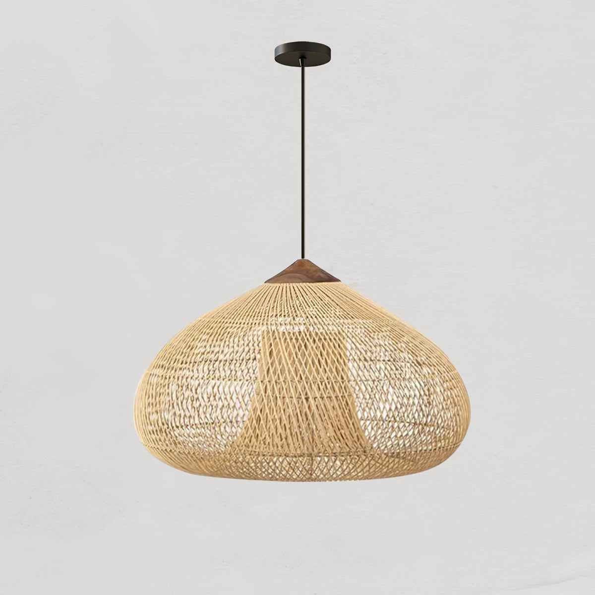 Tardenrose Rattan Pendant Light-Moonnatur