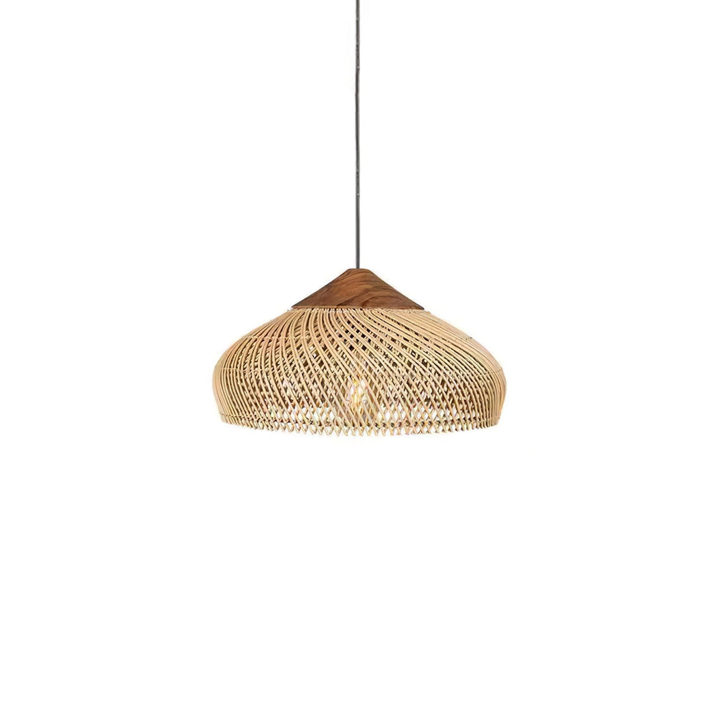 Tardenrose Rattan Pendant Light-Moonnatur