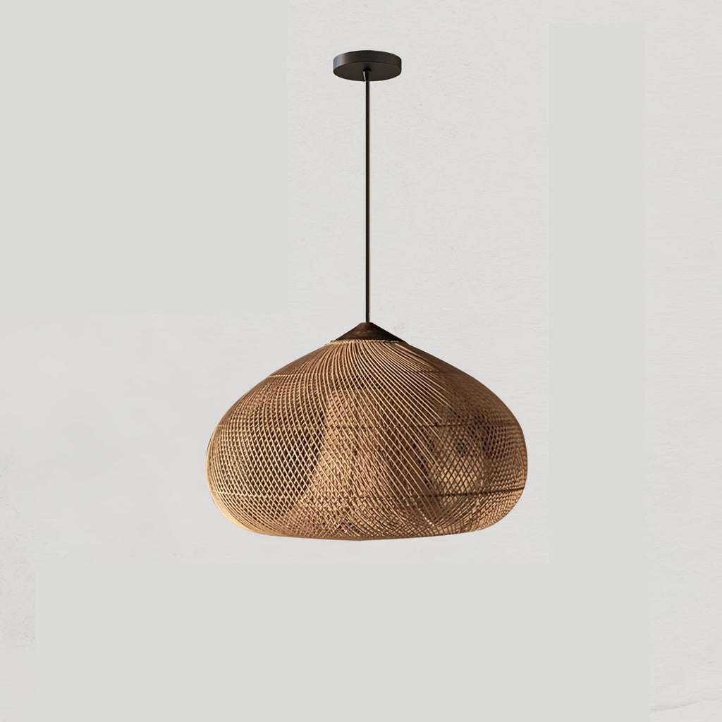 Tardenrose Rattan Pendant Light-Moonnatur