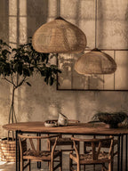 Tardenrose Rattan Pendant Light-Moonnatur