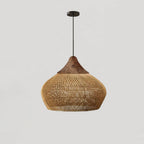 Tardenrose Rattan Pendant Light-Moonnatur