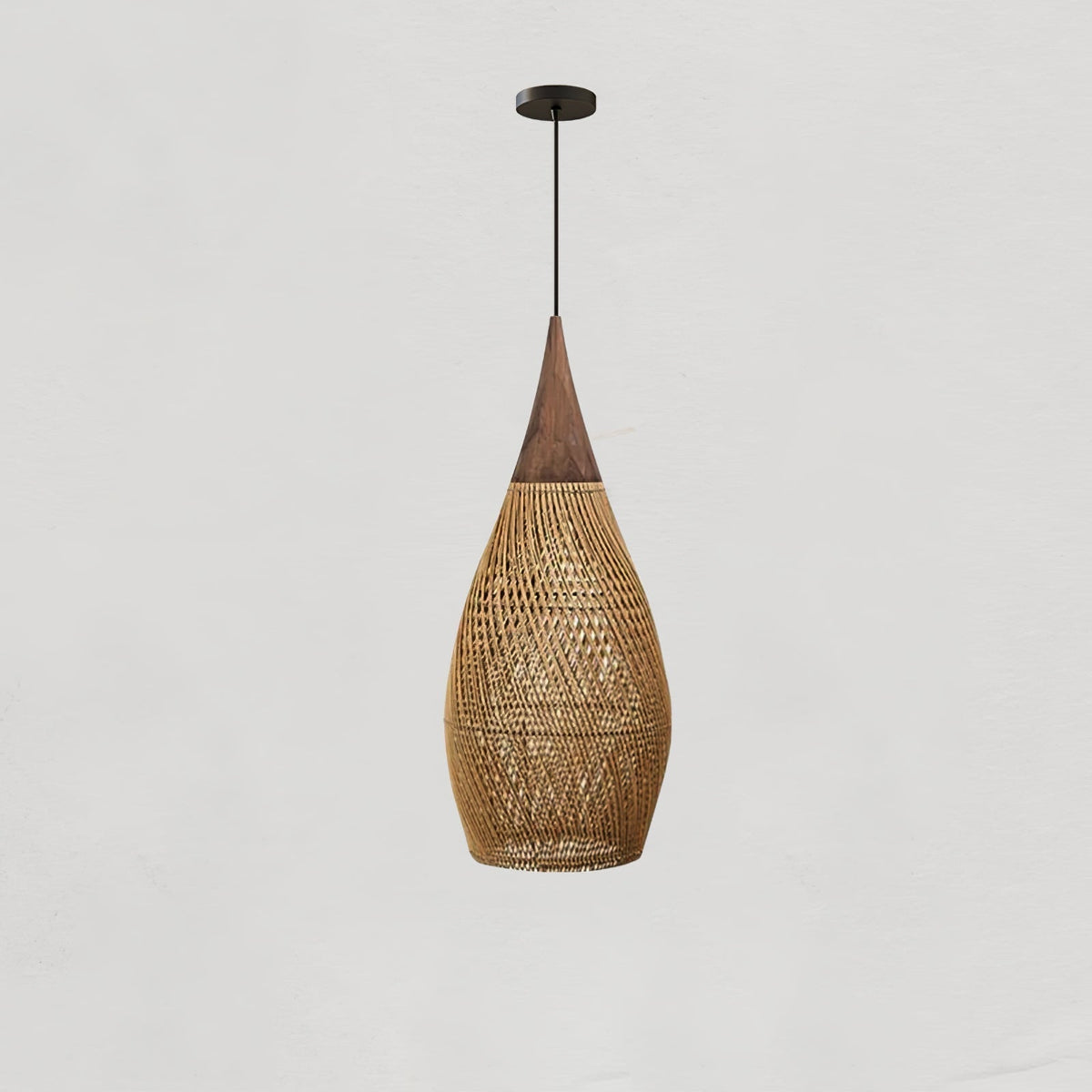 Tardenrose Rattan Pendant Light-Moonnatur