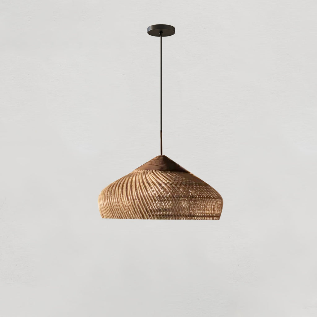 Tardenrose Rattan Pendant Light-Moonnatur