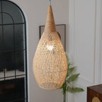 Tardenrose Rattan Pendant Light-Moonnatur