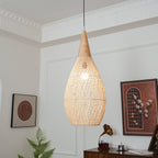 Tardenrose Rattan Pendant Light-Moonnatur