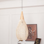 Tardenrose Rattan Pendant Light-Moonnatur
