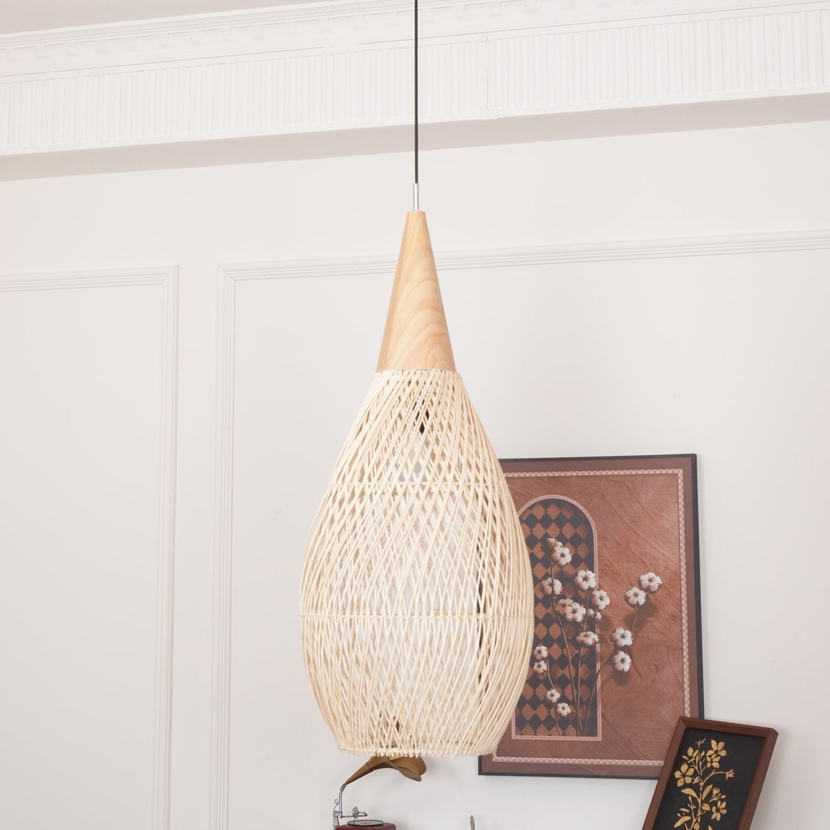Ostrava Rattan Pendant Lamp-Moonnatur