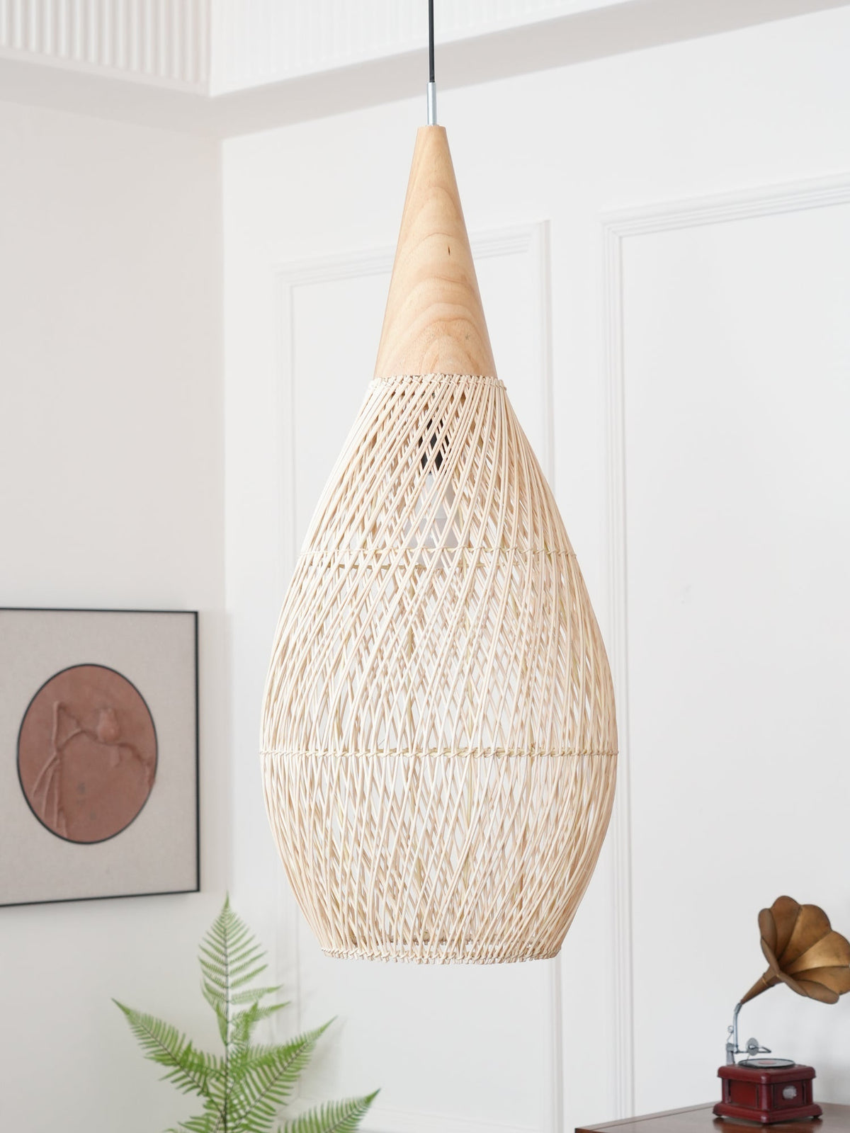 Ostrava Rattan Pendant Lamp-Moonnatur