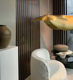 Karnelle Brass Pendant Light-Moonnatur