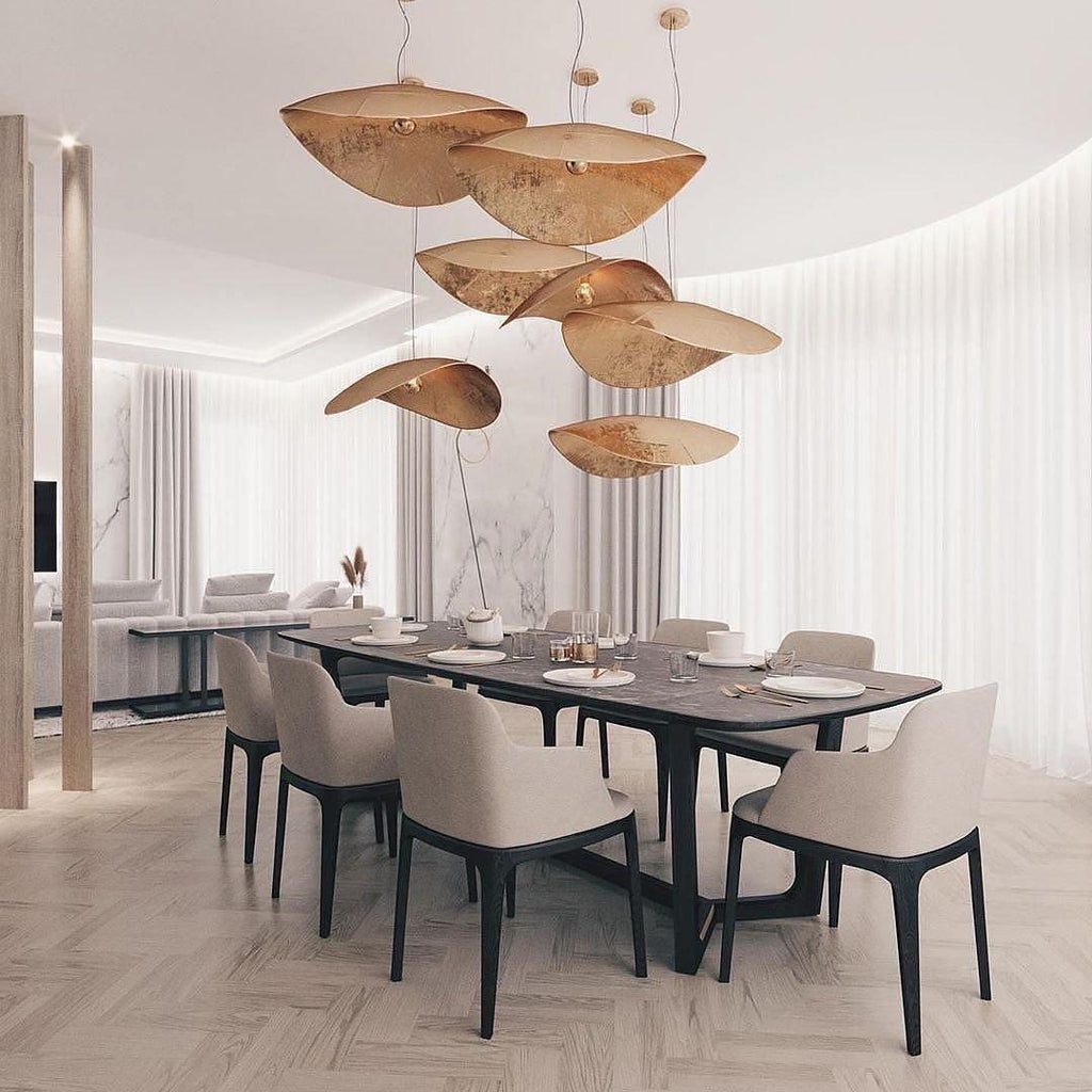 Karnelle Brass Pendant Light-Moonnatur