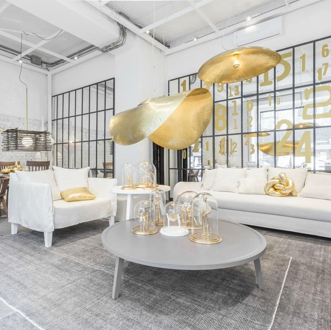 Karnelle Brass Pendant Light-Moonnatur
