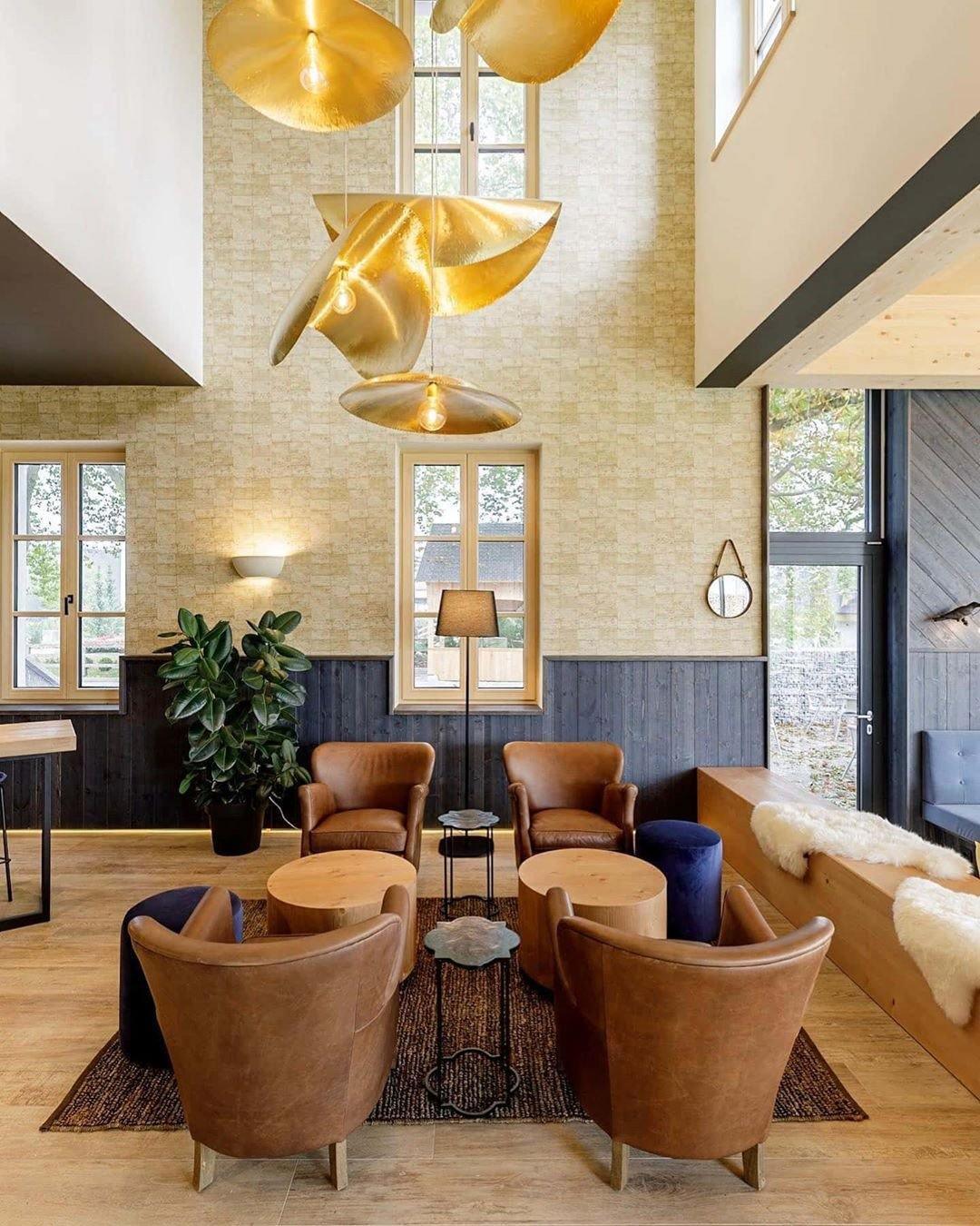Karnelle Brass Pendant Light-Moonnatur