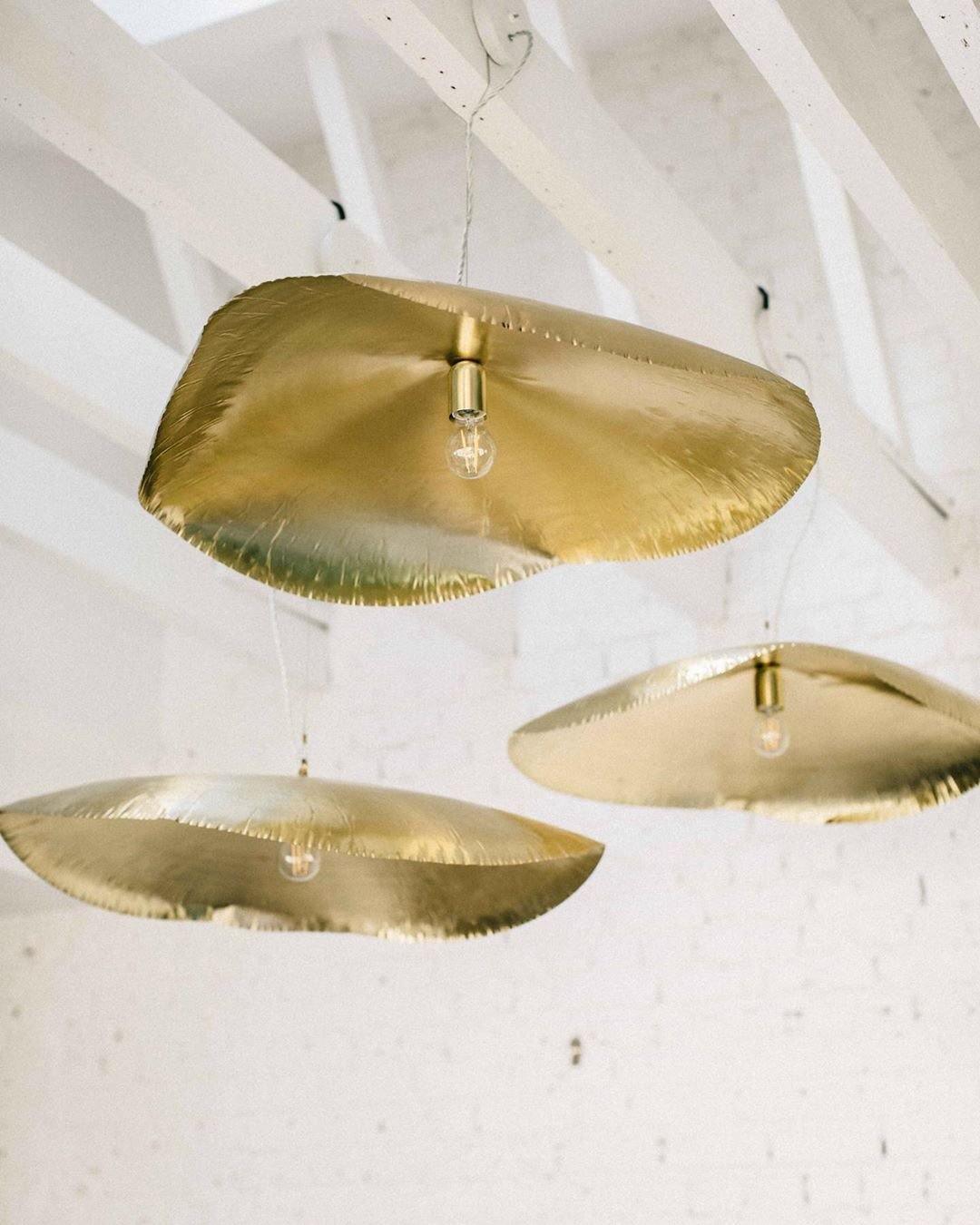 Karnelle Brass Pendant Light-Moonnatur