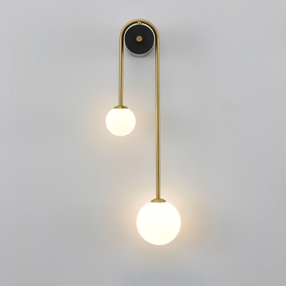 Mardenelyn Glass Wall Light-Moonnatur