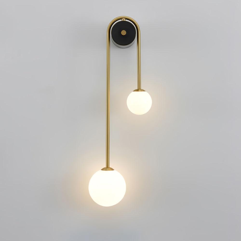 Mardenelyn Glass Wall Light-Moonnatur