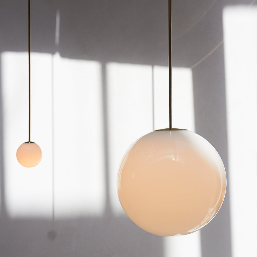 Zevella Glass Pendant Lamp-Moonnatur