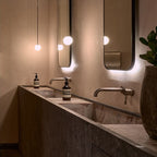 Zevella Glass Pendant Lamp-Moonnatur