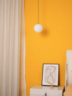 Zevella Glass Pendant Lamp-Moonnatur