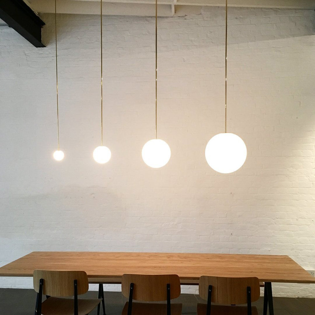 Zevella Glass Pendant Lamp-Moonnatur