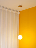 Zevella Glass Pendant Lamp-Moonnatur