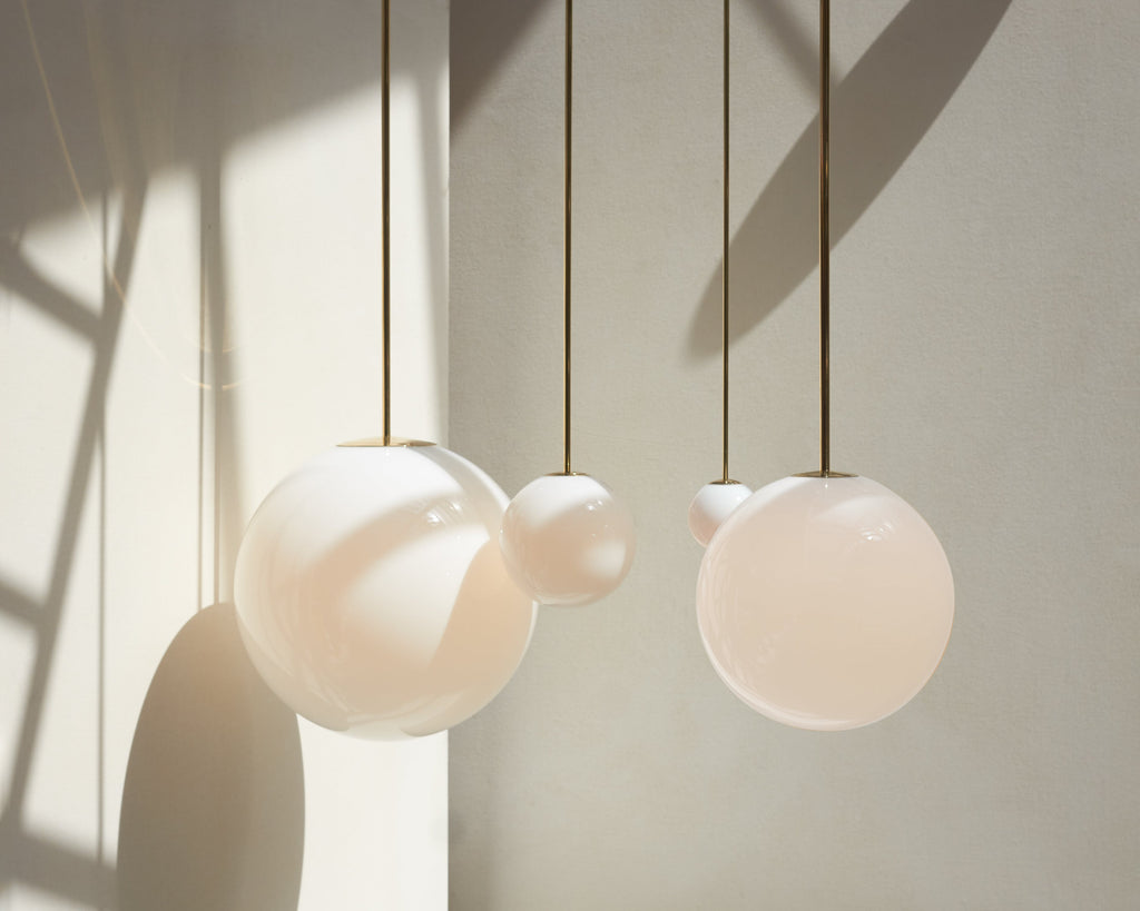 Zevella Glass Pendant Lamp-Moonnatur