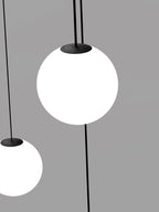 Zevella Glass Pendant Lamp-Moonnatur