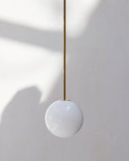 Zevella Glass Pendant Lamp-Moonnatur