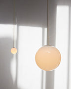 Zevella Glass Pendant Lamp-Moonnatur
